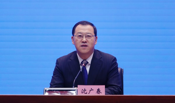 黑龍江省文化和旅游廳副廳長(zhǎng)沈廣春。張澍攝