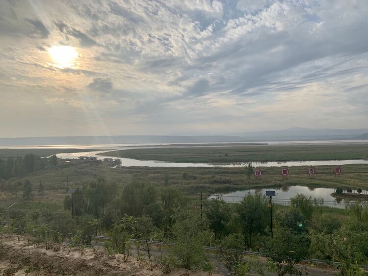 【中國夢&middot;黃河情】山西萬榮如何實現(xiàn)“一泓清水入黃河”？_fororder_汾河入口